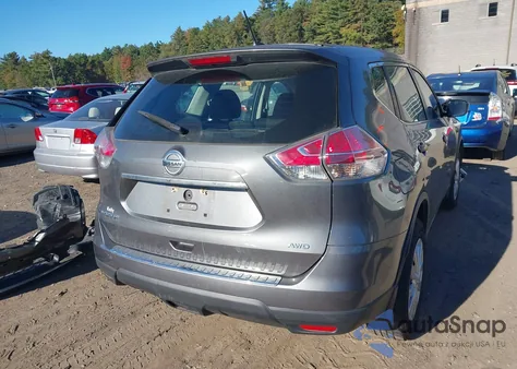 2016 Nissan Rogue S z USA, uszkodzony, nr VIN 5N1AT2MV7GC846448